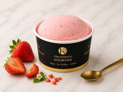 Glace Erdbeer