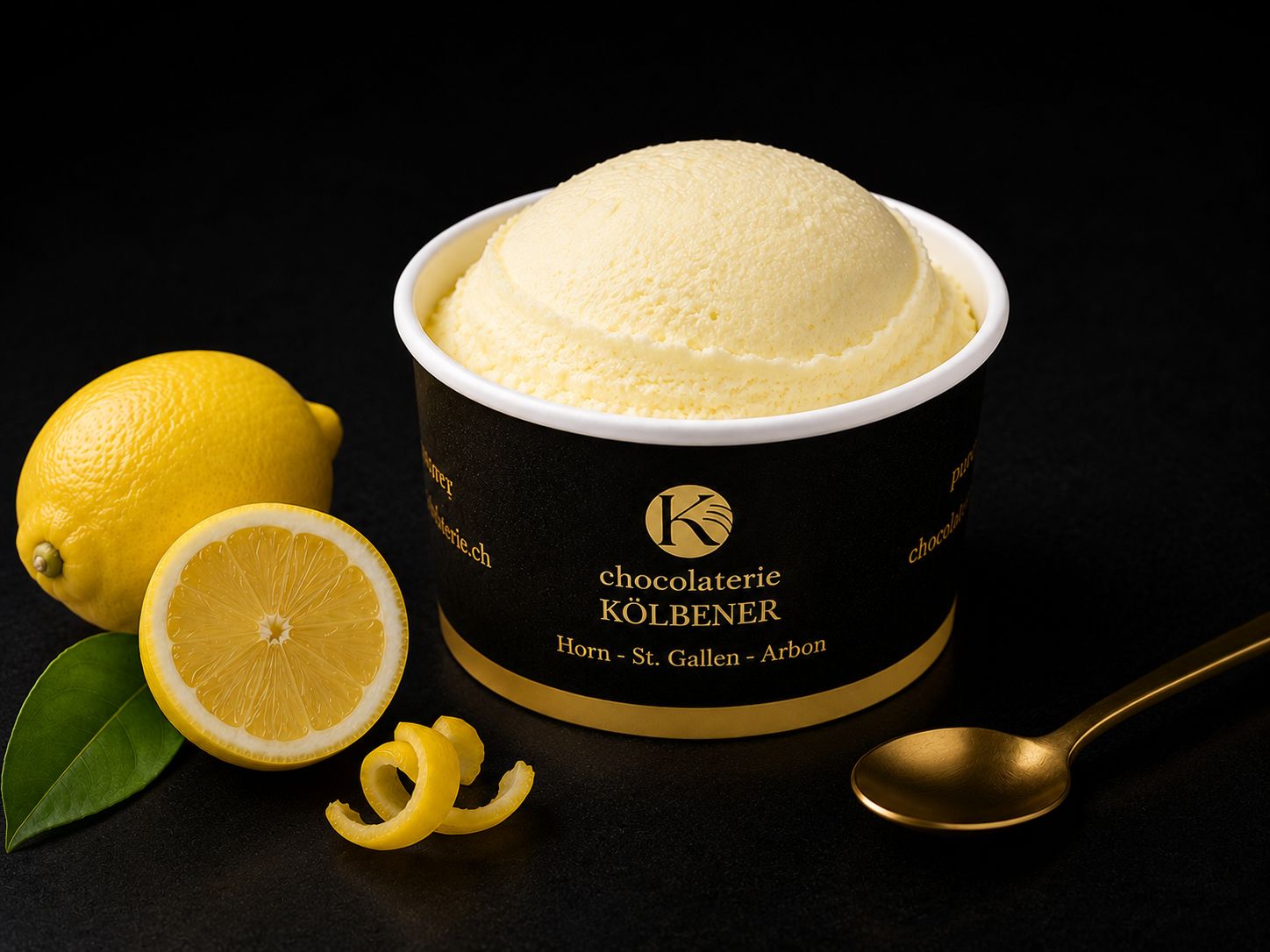 Glace Zitrone