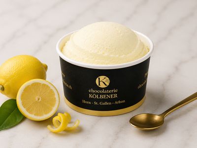 Glace Zitrone
