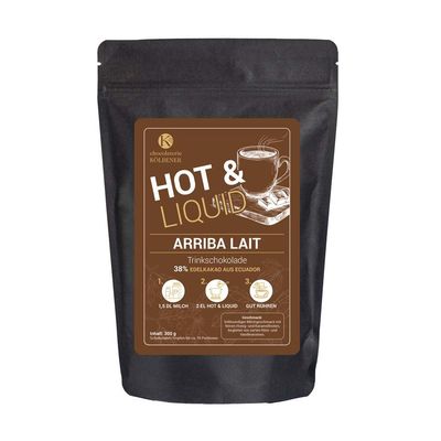 Hot Liquid Arriba Lait 38% (Trinkschokolade)