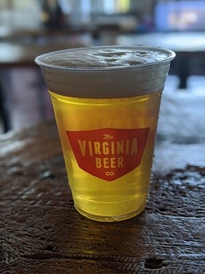 Virginia Beer Co. Branded 16 oz Recyclable Cups
