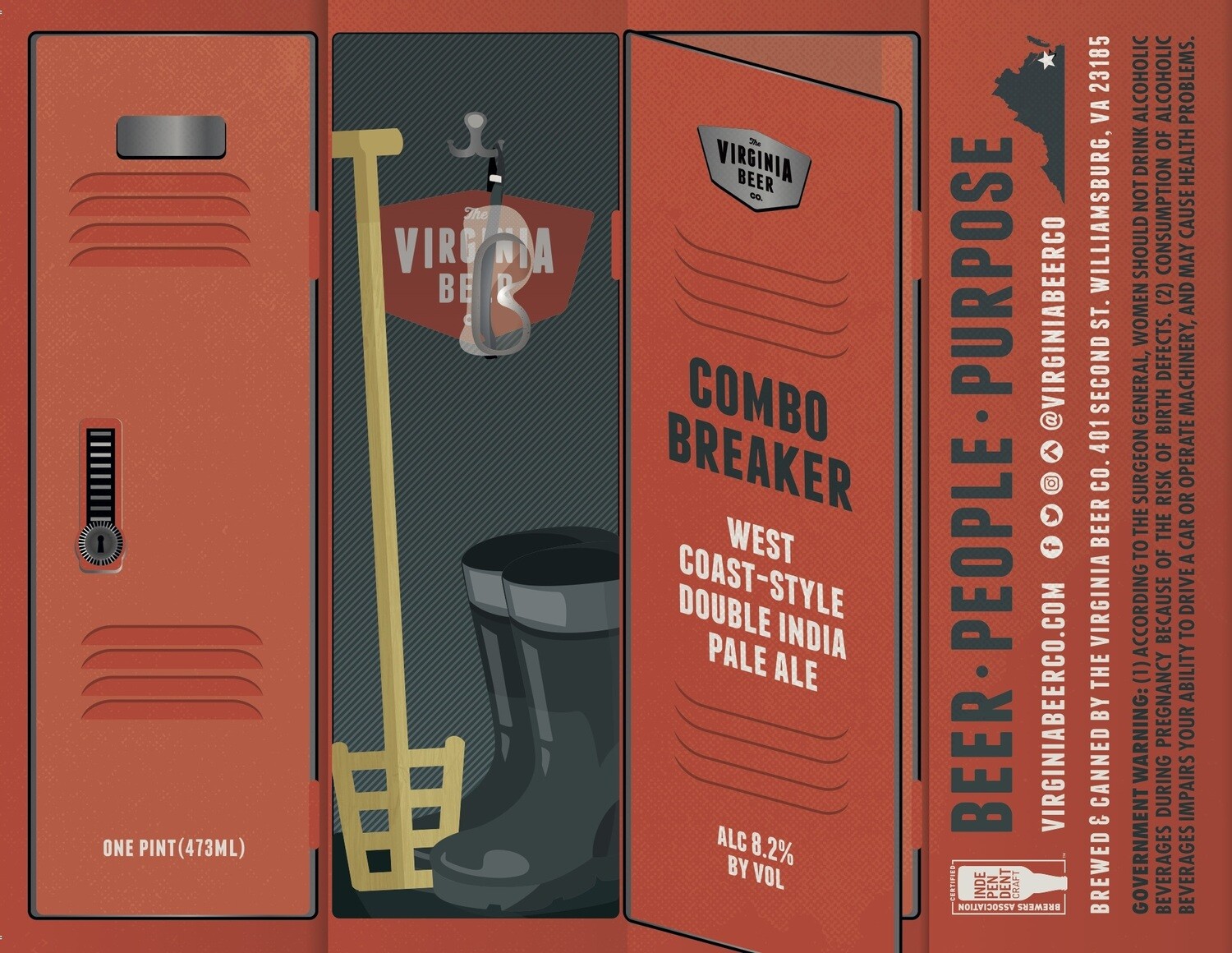 Combo Breaker West Coast DIPA - 4-Pack