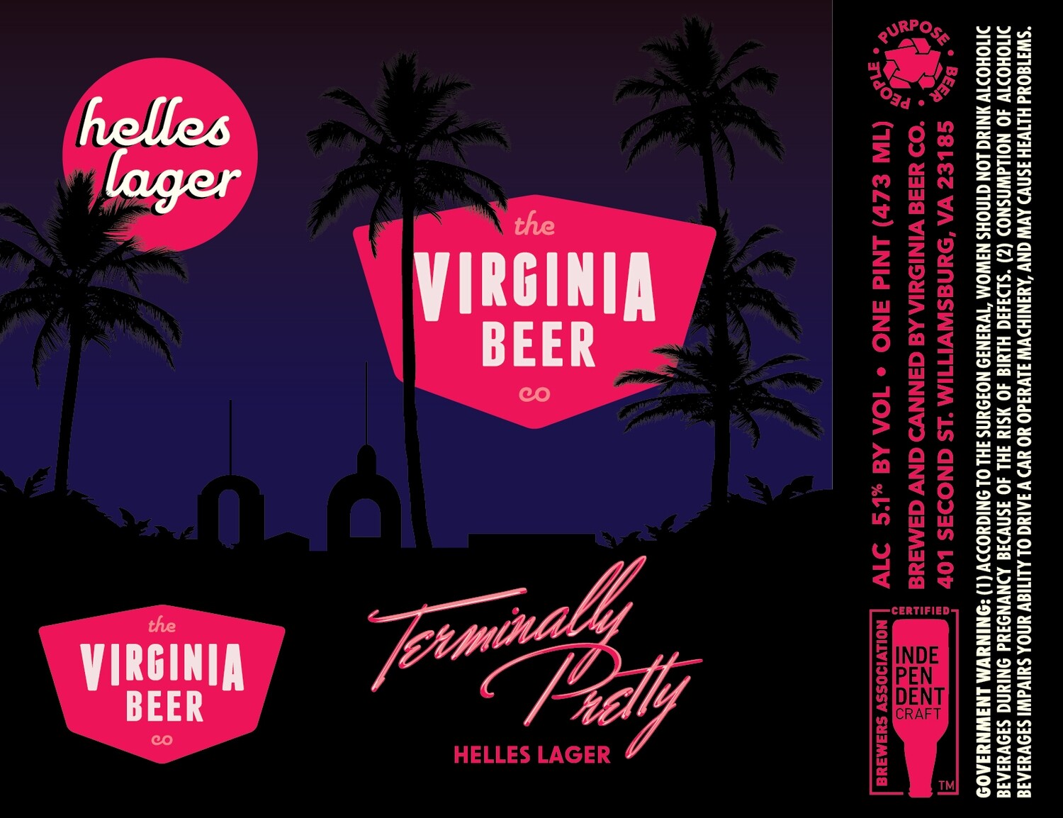 Terminally Pretty Helles Lager - 4-Pack