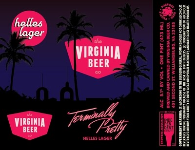 Terminally Pretty Helles Lager - 4-Pack