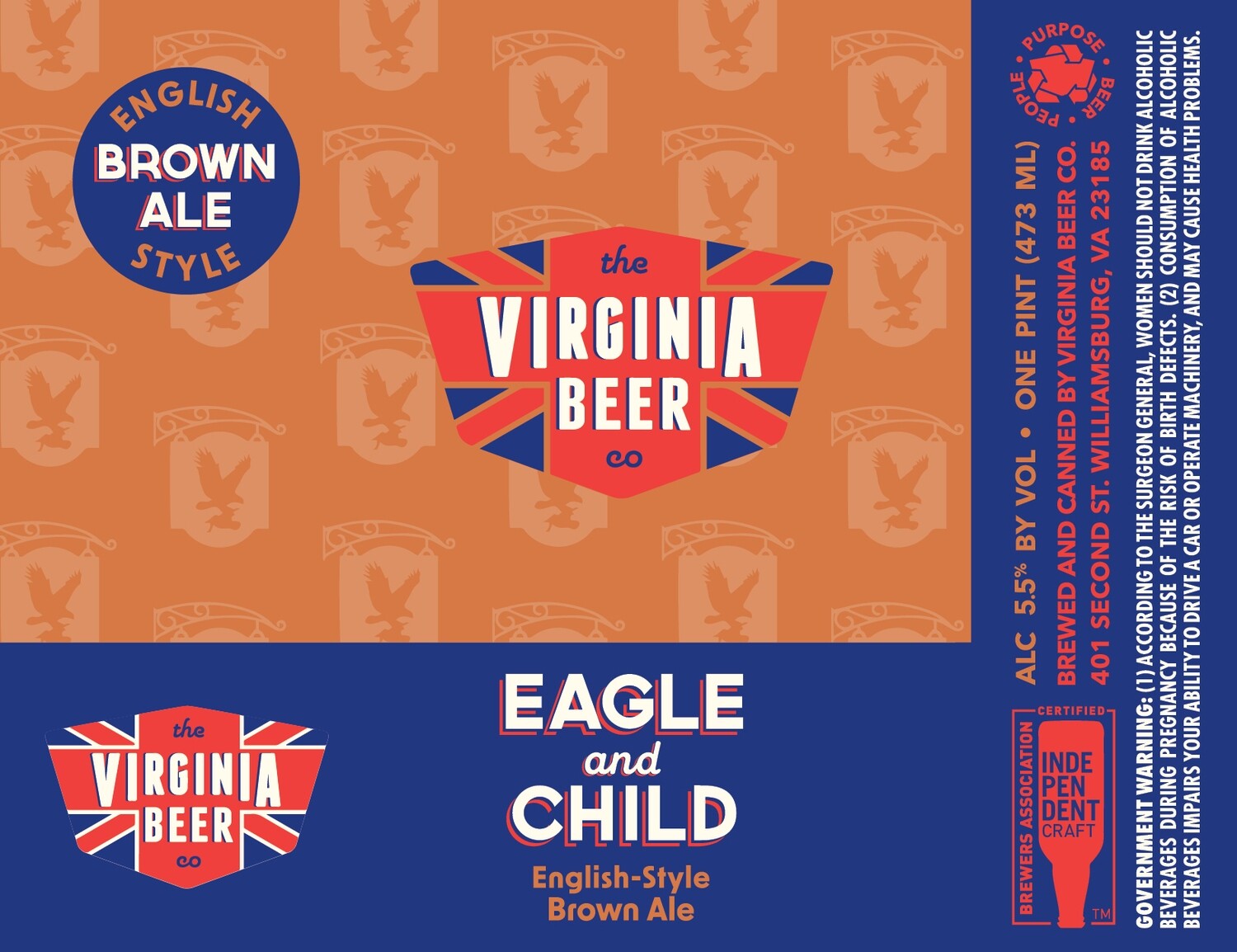 Eagle & Child English Brown Ale - 4-Pack