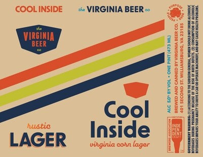 Cool Inside Rustic Lager - 4-Pack