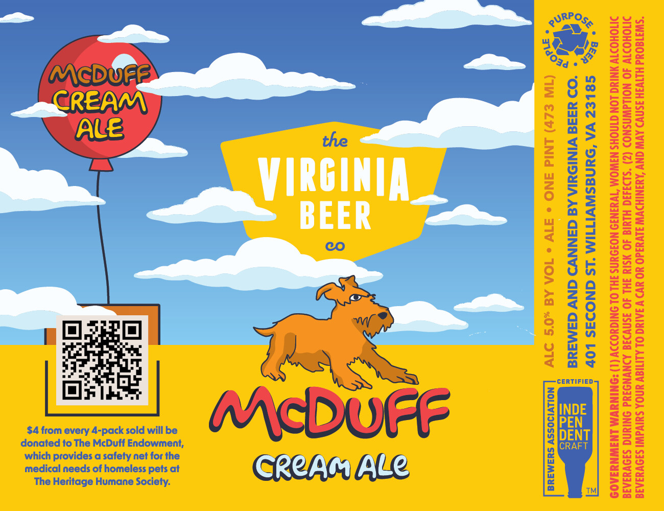 McDuff Cream Ale - 4-Pack