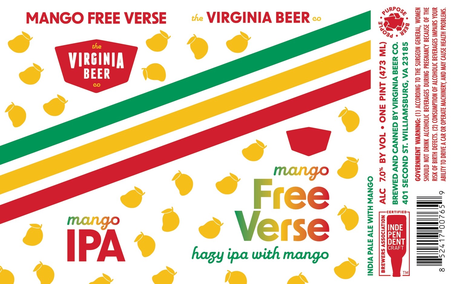 Mango Free Verse - 4-Pack