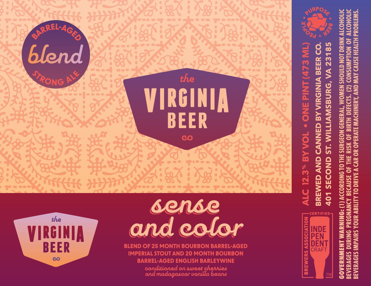 Sense and Color Barrel-Aged Strong Ale Blend - 4-Pack