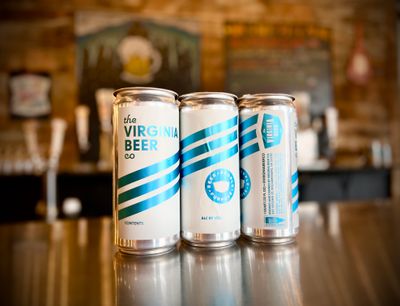 Cold Drinking Beer - Crowler