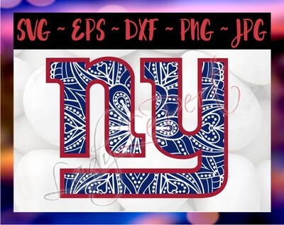 New York Giants Mandala