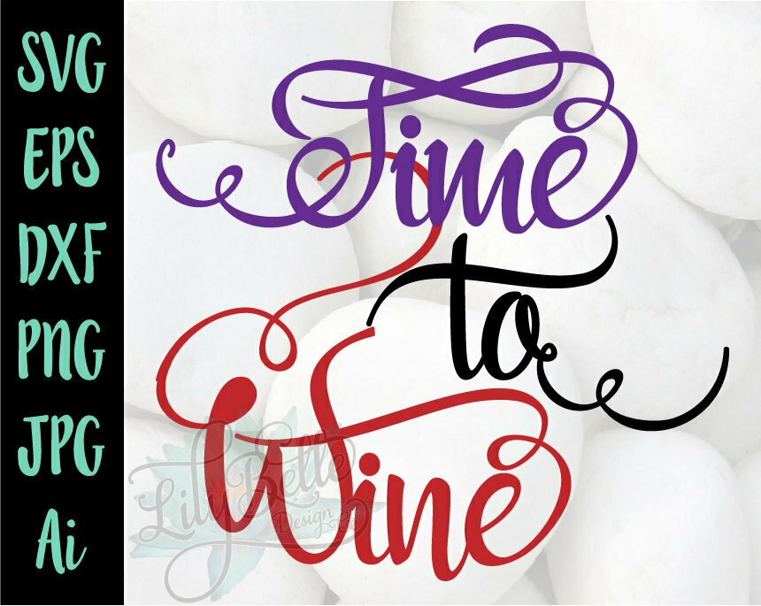Time to Wine SVG