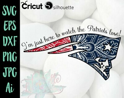 Here to watch the Patriots Loose Mandala