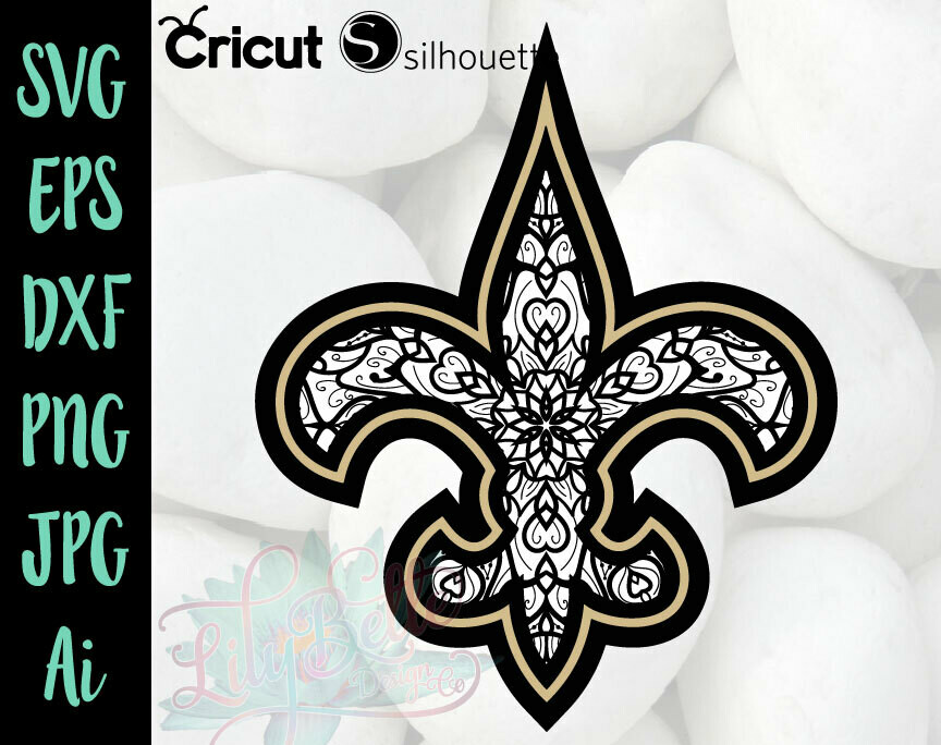 NOLA Saints Mandala