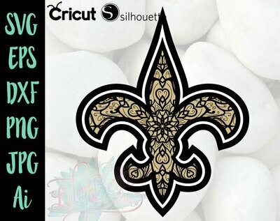 NOLA Saints Mandala