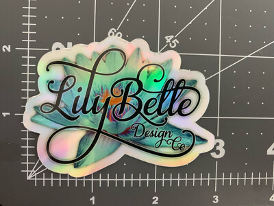 LilyBelle Holo Sticker