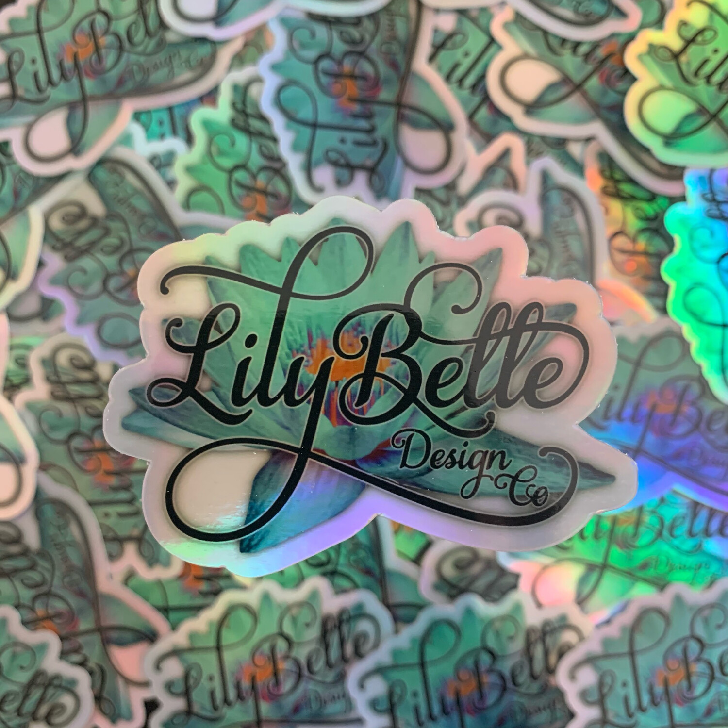 LilyBelle Holo Sticker