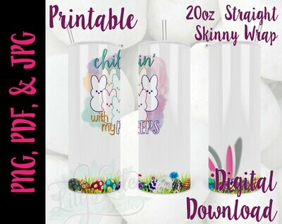 Easter 20oz Tumbler Wrap