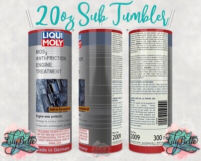 Liqui Moly
20oz Sublimation Tumbler