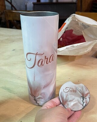 Personalized Car Coasters