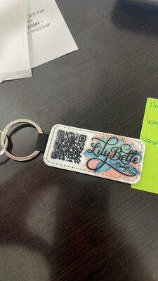 Customized Leather Keychain 