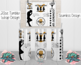 Yellowstone Man 20oz Tumbler Wrap