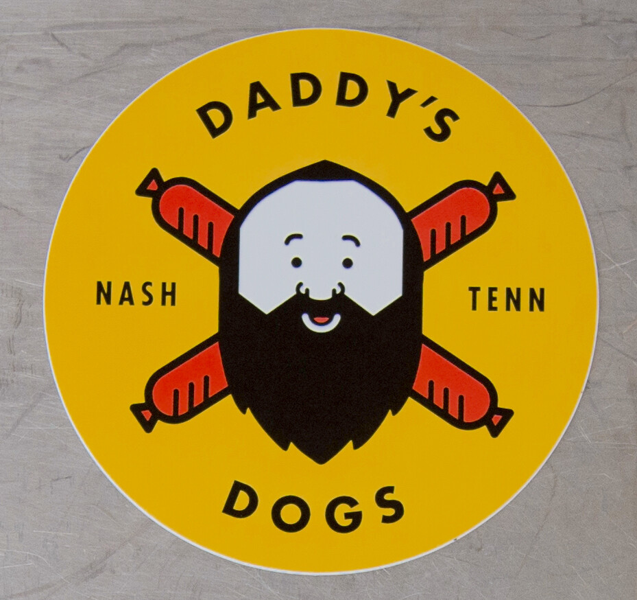 DADDY&#39;S DOGS Sticker