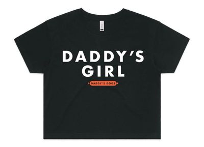 DADDY&#39;S GIRL Crop Top