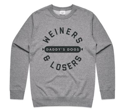 WEINERS/LOSERS Crewneck Sweatshirt