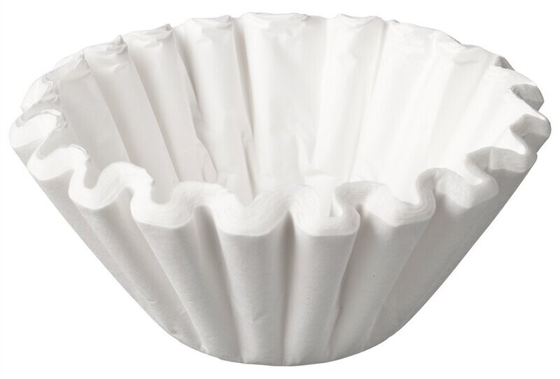 Koffiefilterpapier doos van 1000 stuks