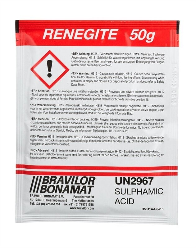 Ontkalker renegite
