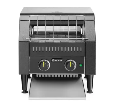 Doorloopbandtoaster dubbel zwart