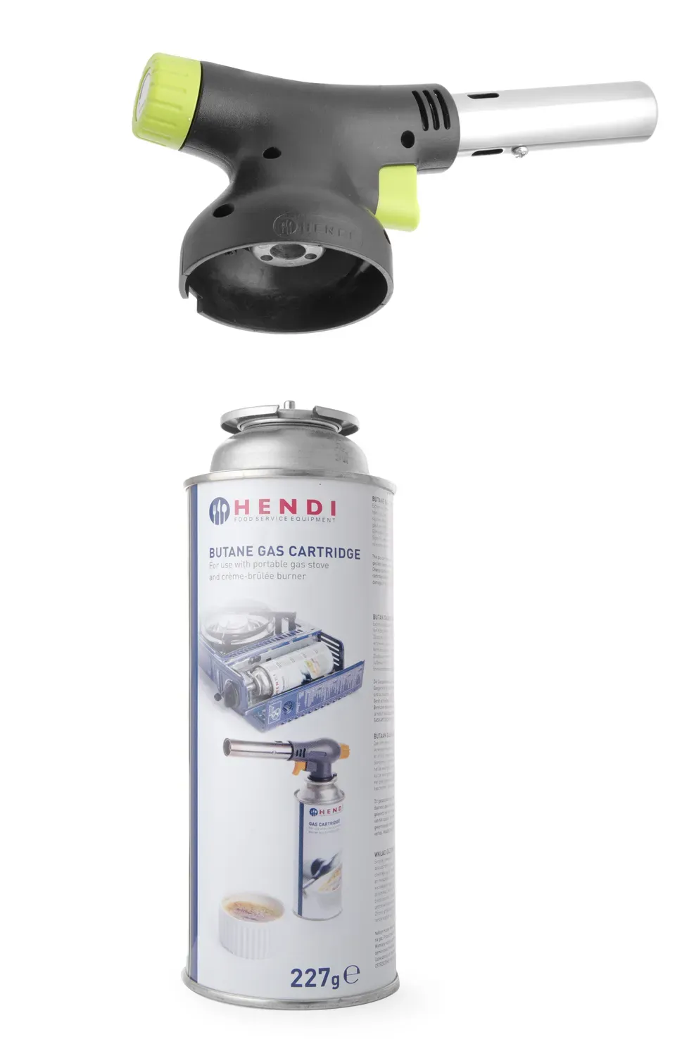 Jet koksbrander – set met gasbus