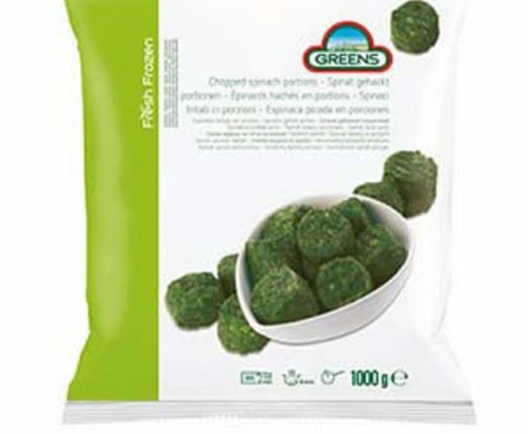 Frozen Spinach Chopped 1kg