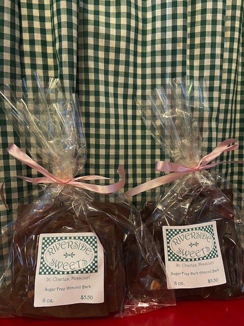 Sugar Free Dark Almond Bark