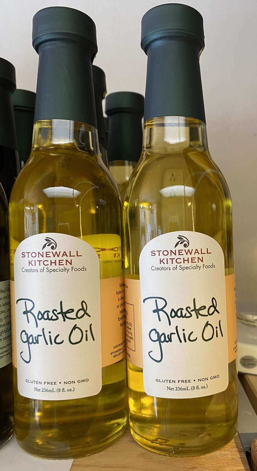 Stonewall Kitchen Roasted garlic Oil Add Deeper Flavor To any dish