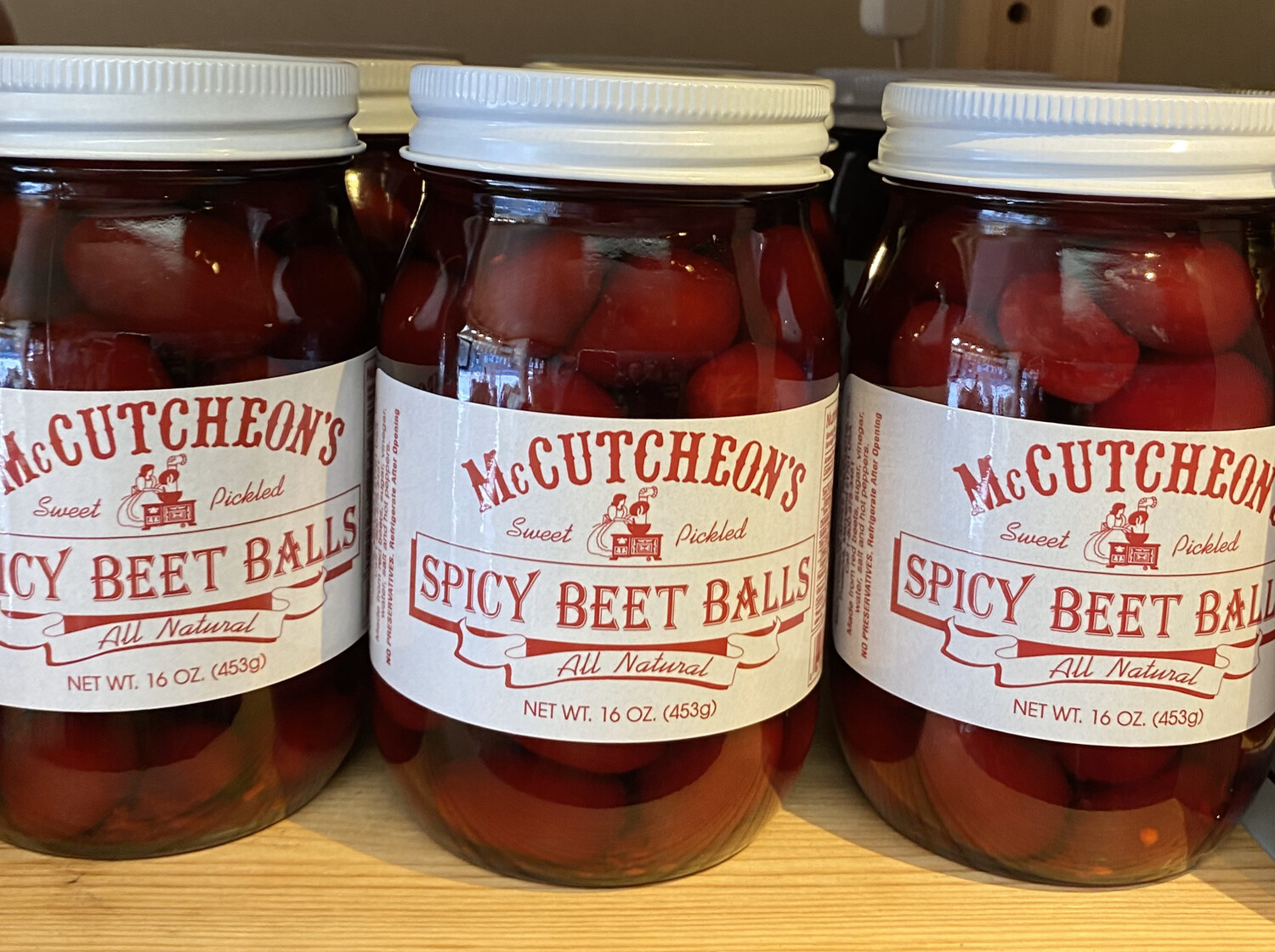 McCutcheon’s Spicy Beet Balls 