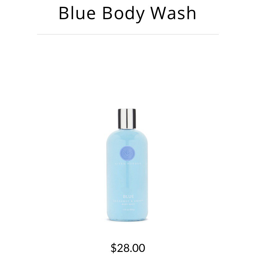 Blue Bergamot Body Wash