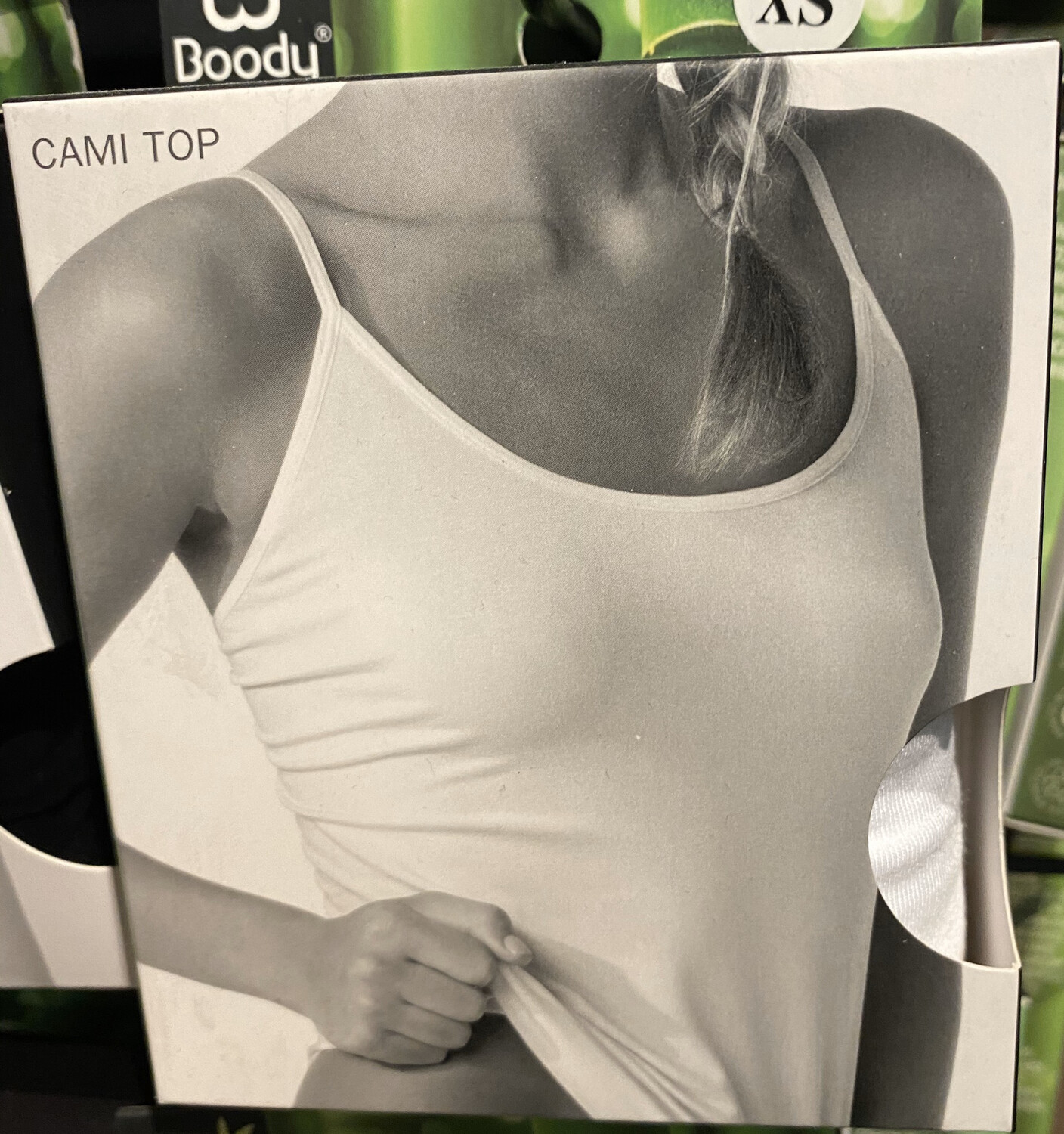 Woman’s Bamboo White Cami Top