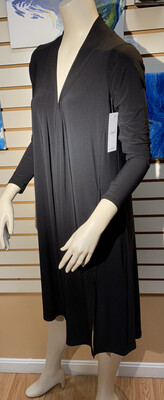 Major Deal! Sympli Black Go To Duster Split Side & Pockets. This One Also Looks Great with A Wht Cotton T and Jeans. 