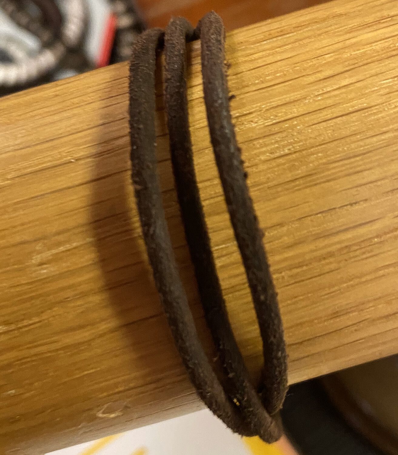 Men’s 3 Leather Bracelet Hand Made Fair trade