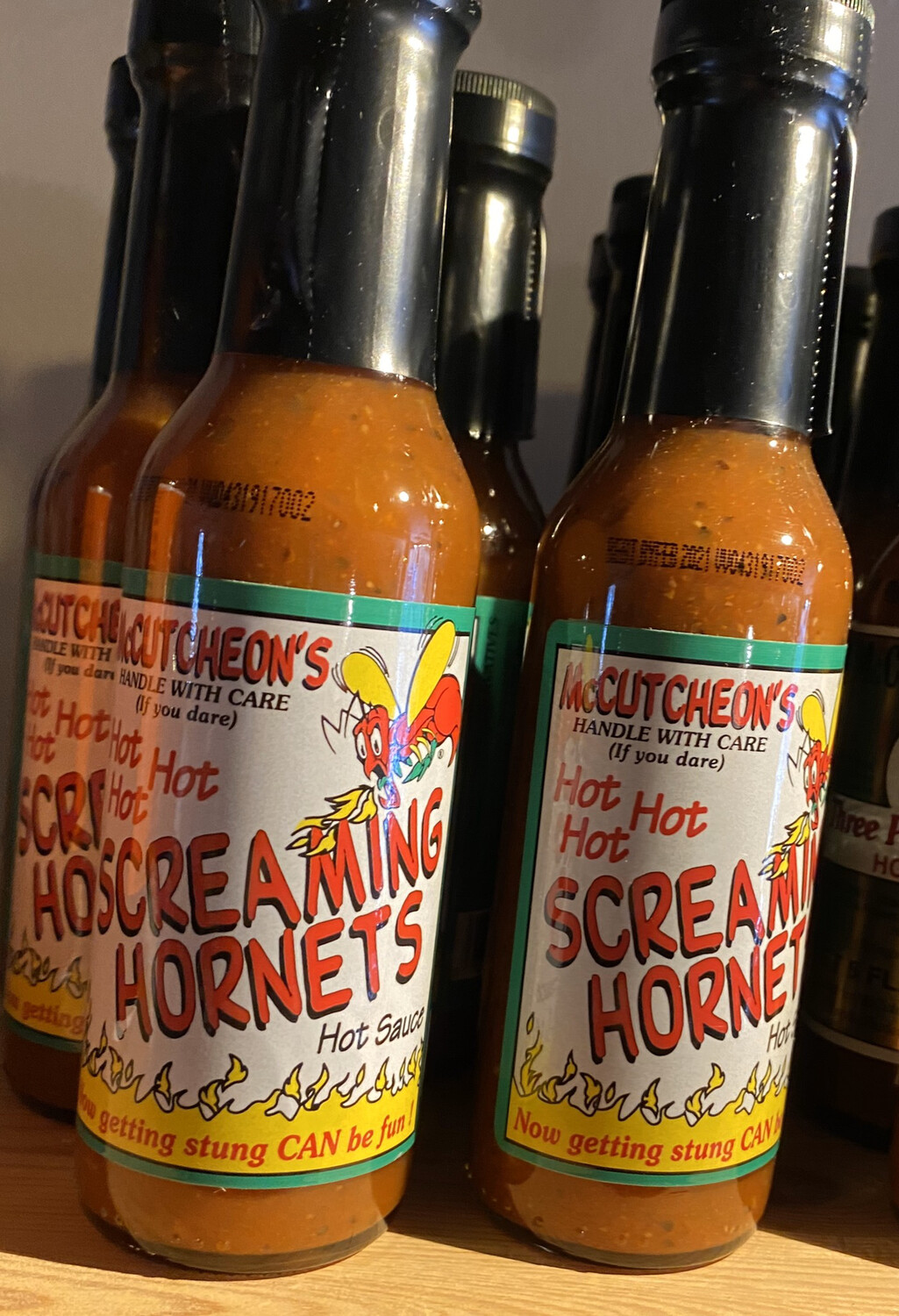 McCutcheon’s Screaming Hornets Hot Sauce 🔥
