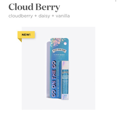 Poo Pourri Go On The Go Cloud Berry