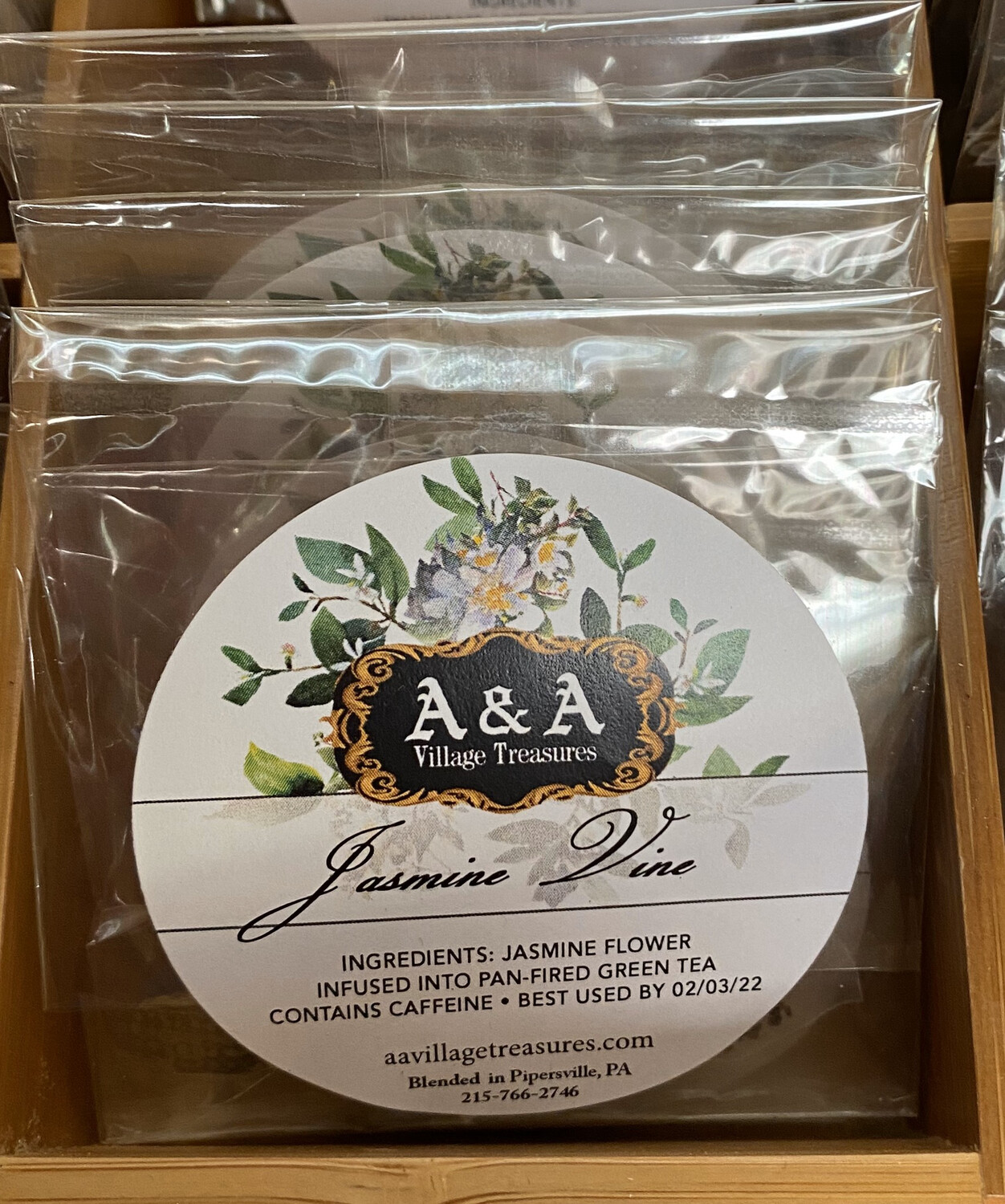 A&A Organic Tea Jasmine Vine Tea Singles