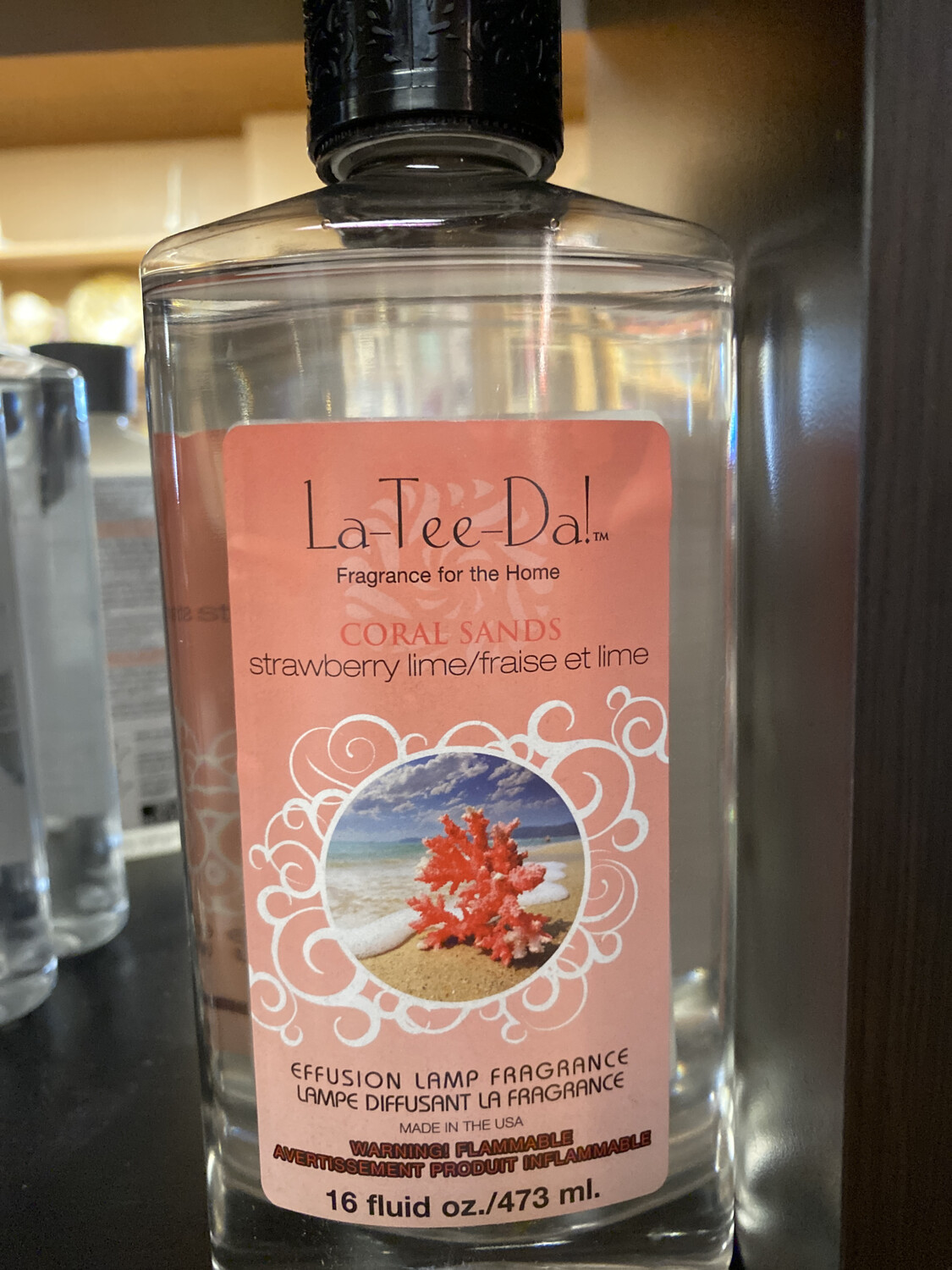 La Tee Da Coral Sands Strawberry Lime 16 oz