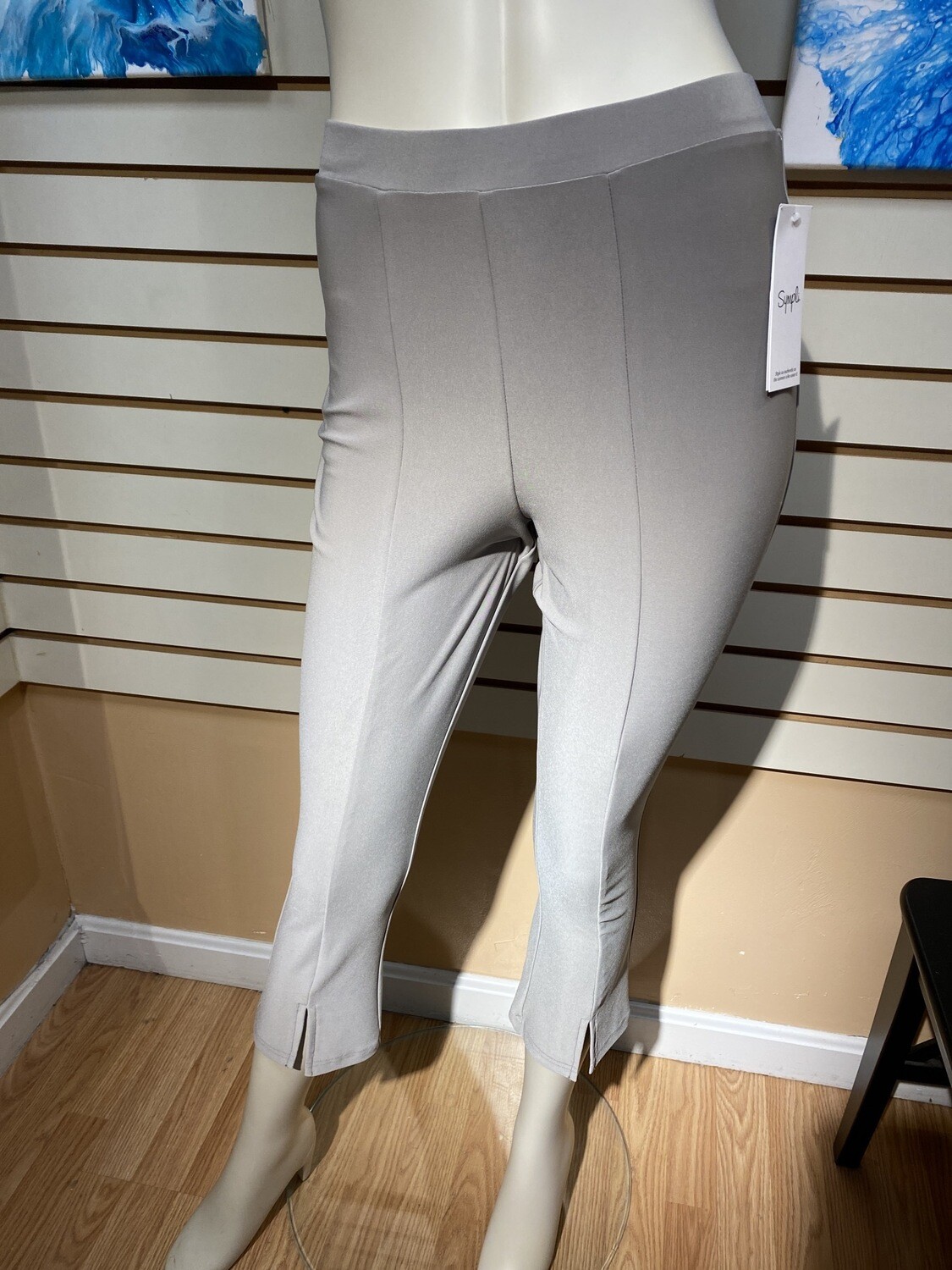Major Deal! Sympli Kick Flare Pant Taupe/Tan Only 4 Left. Great Summer All The Time Pant. 