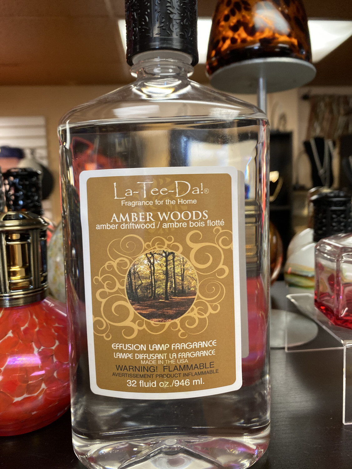 La Tee Da Amber Woods Amber Driftwood. 32 oz 