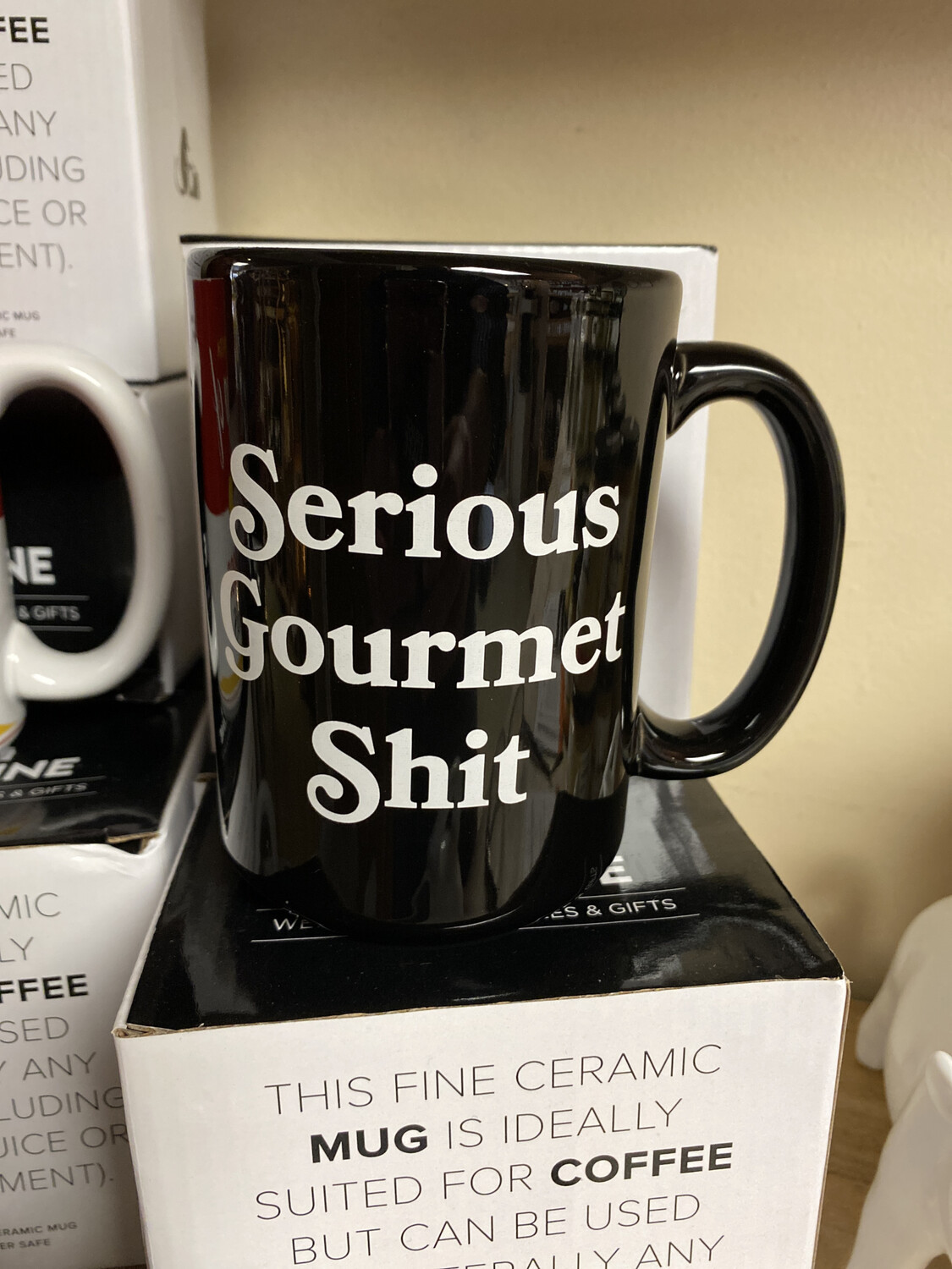 Headline Serious Gourmet Shit Mug