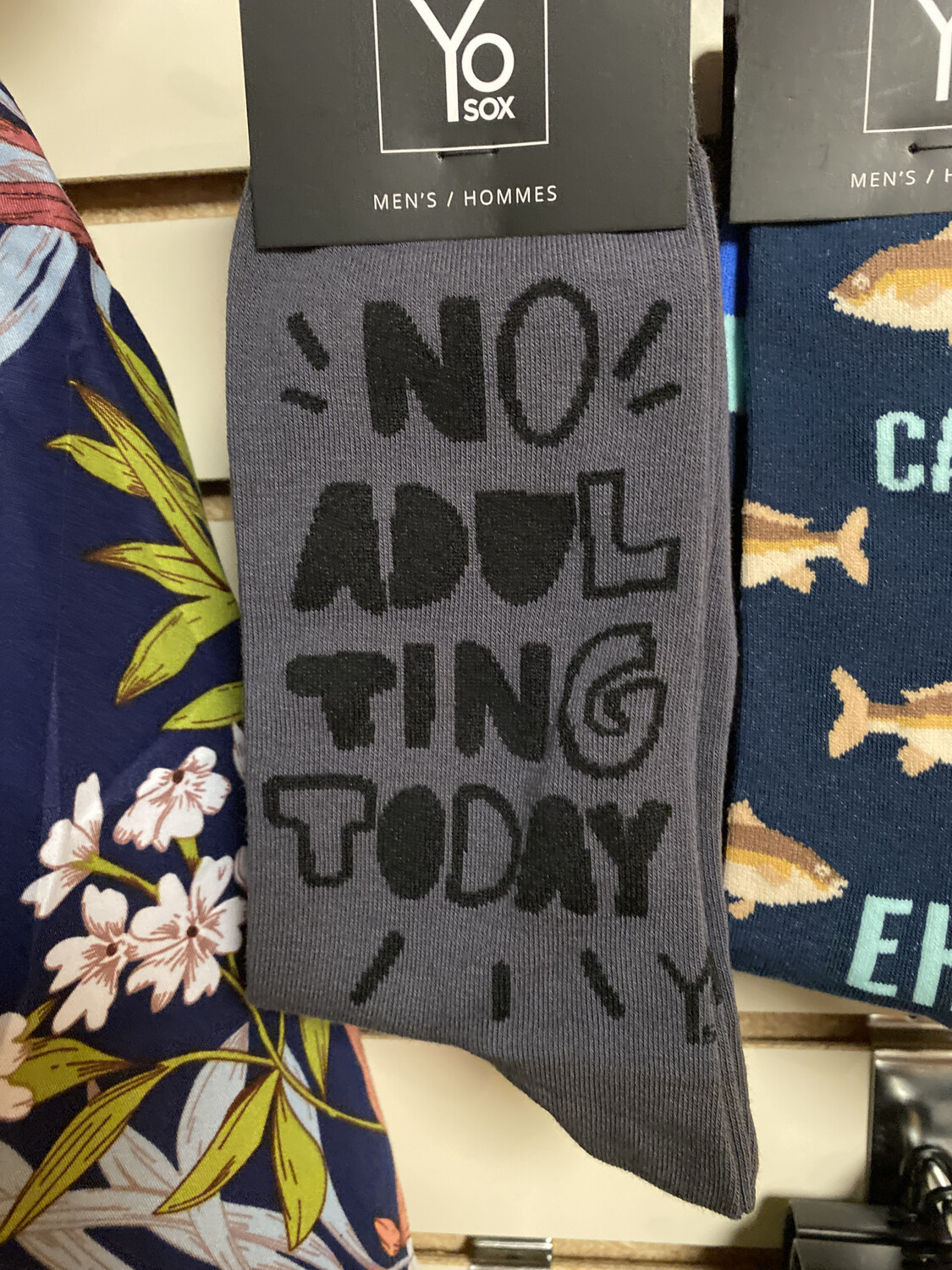 No Adulting Sock