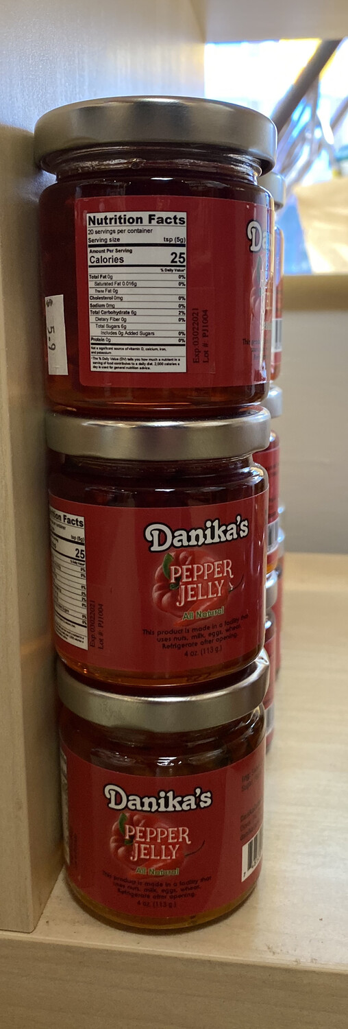 Danika Pepper Jelly 6oz
